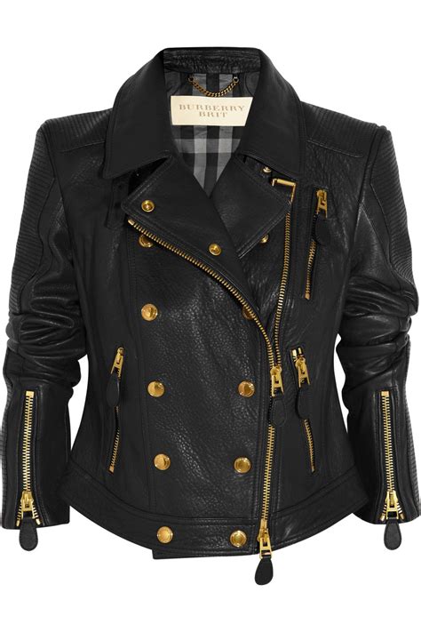 burberry motorcycle jacket|Burberry female jackets.